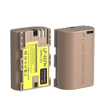 Ulanzi Canon LP-E6NH Type Lithium-Ion Battery with USB-C...
